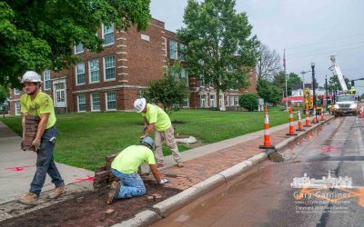 Uptown Streetscape Begins At School
