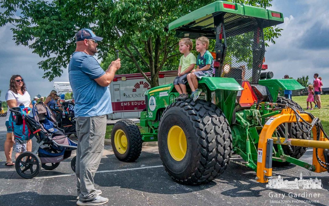 Touching A Tractor At Touch-A-Truck