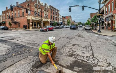 Railroad Spikes For Steel Plates on State Street