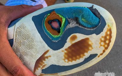 Sole Of A Skateboarder