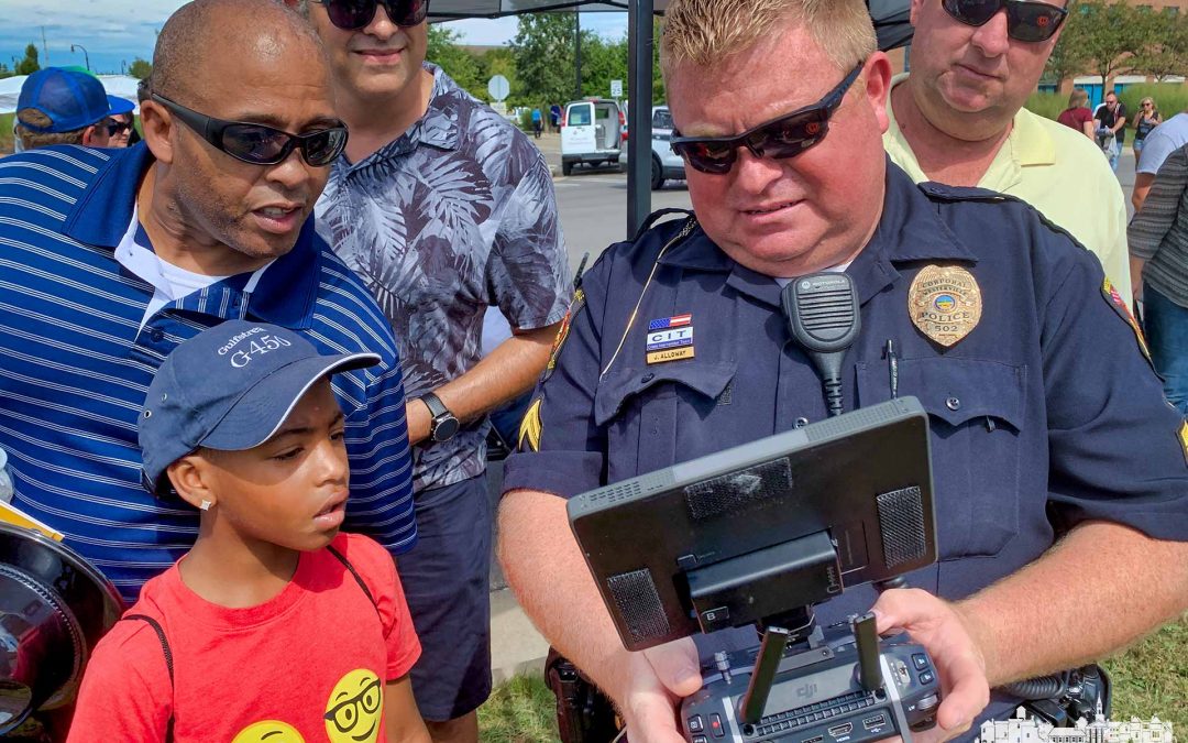Drone Time At Cops And Kids