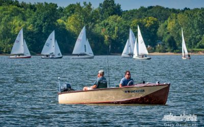 Fishing And Sailing On A September Day