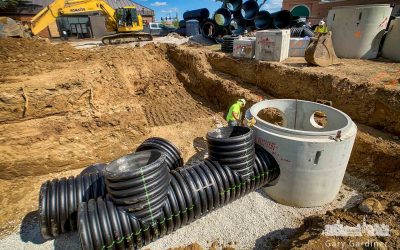 New Drains at Starbucks