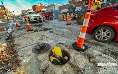 Into The Sewer For A Days Work
