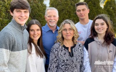 Mom, Dad, And Four Grandchildren