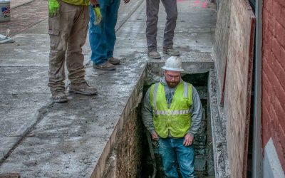 Pharmacy Basement Under Sidewalk