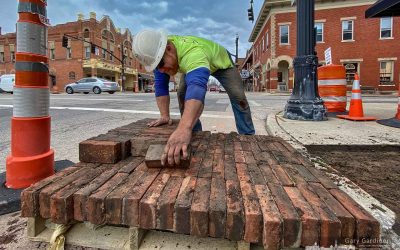 Brick Sidewalks Removed