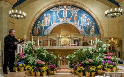 Easter Services With Empty Church