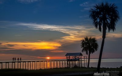 Sunset Across The Bay