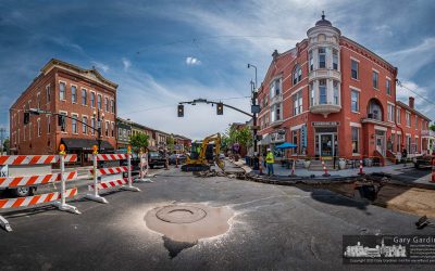 State And Main Manhole Donut