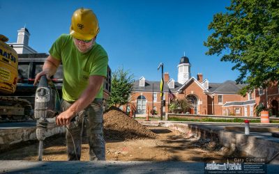 Crosswalk Concrete Chipper