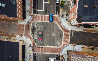 State And Main Crosswalks Complete