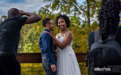 Bride And Groom Posing