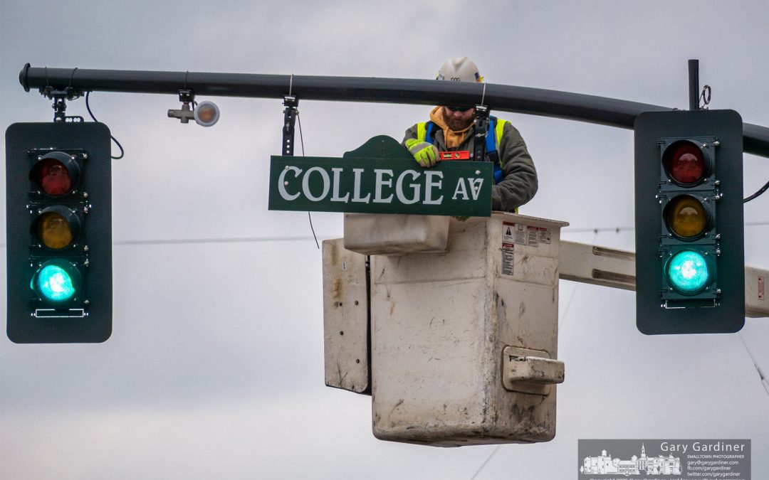Straightening College Ave.