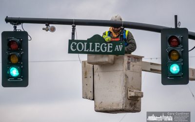 Straightening College Ave.