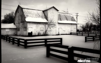 Cold Winter Barn