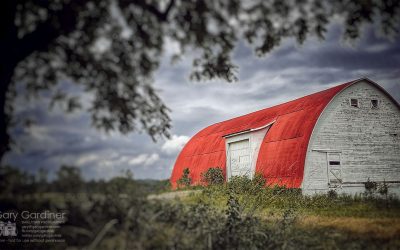 Braun Farm Barn After Storm