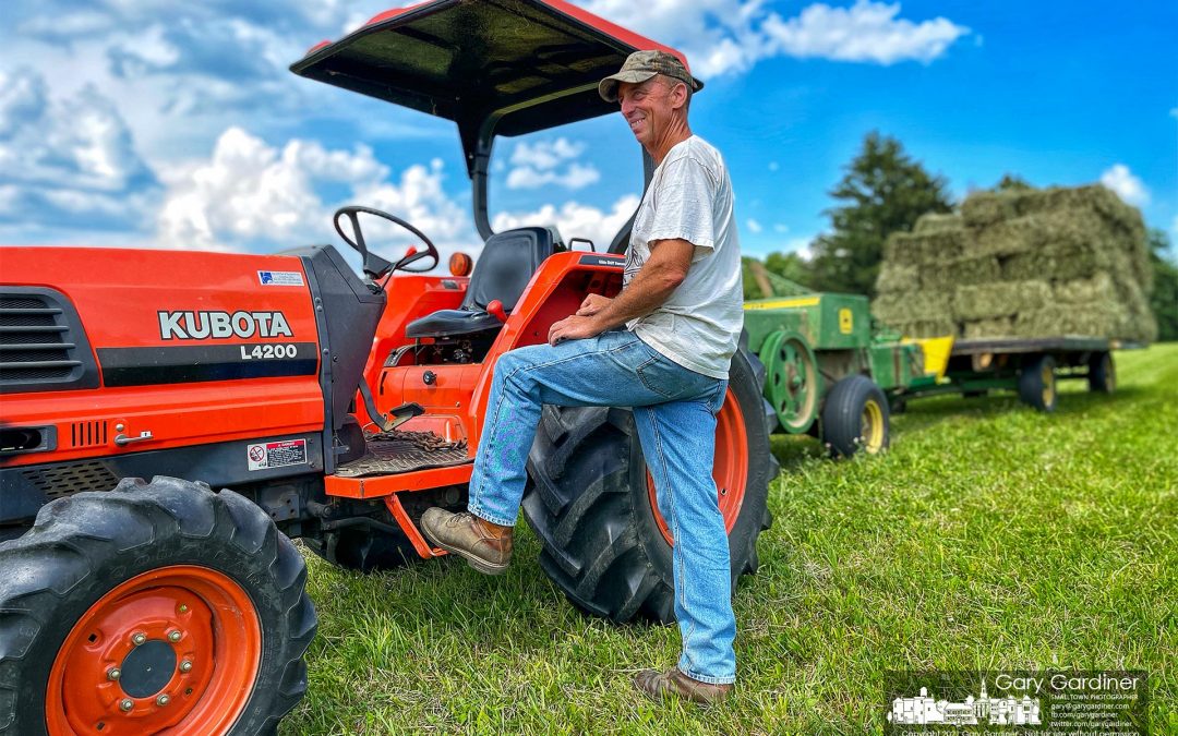 Duane Yarnell Hay Baling