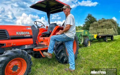 Duane Yarnell Hay Baling