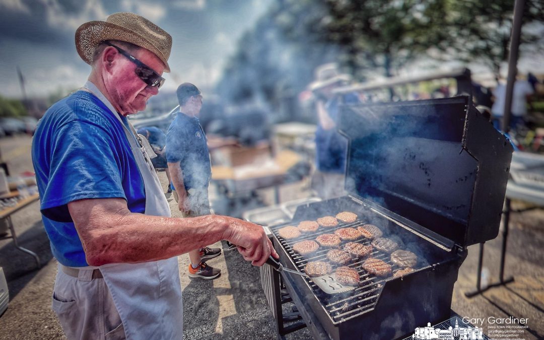 Burgers On The Grill