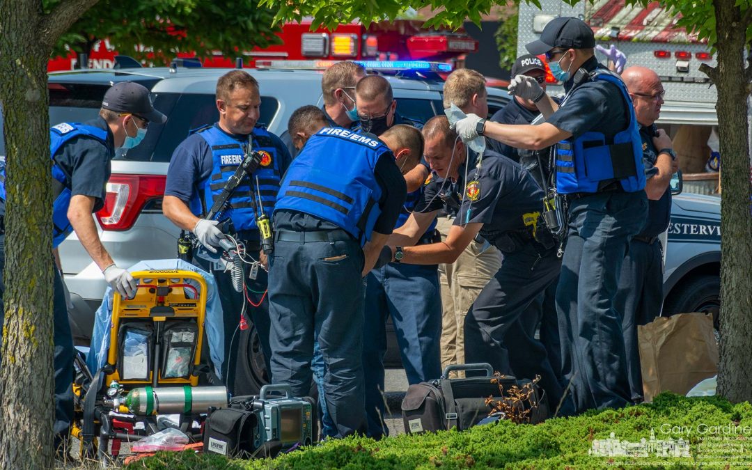 Stabbing Victim Treated