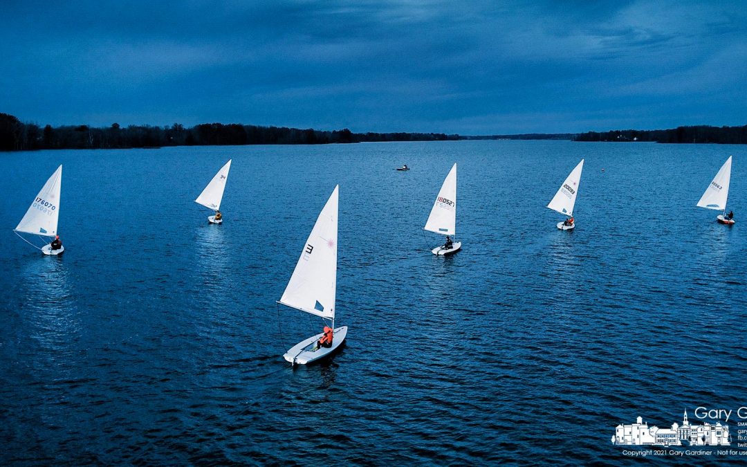 Cool And Cloudy Sailing