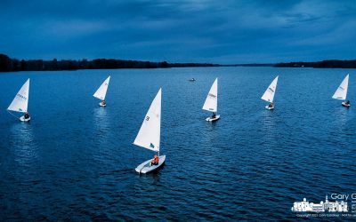 Cool And Cloudy Sailing