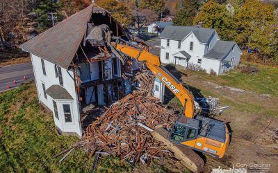 Abandoned Houses Demolished