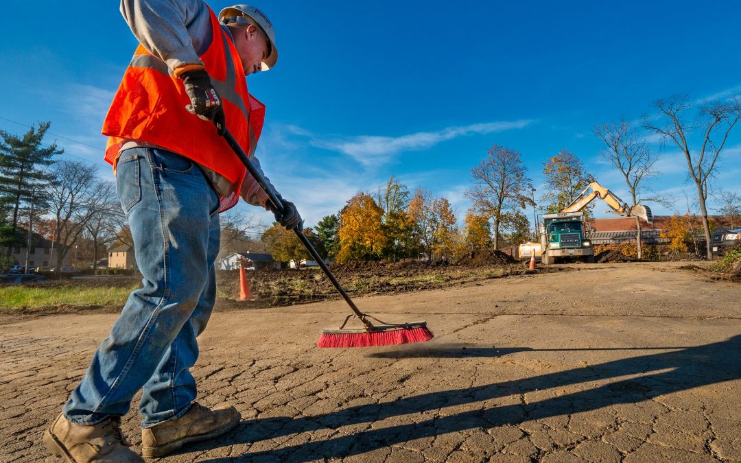 Keeping The Roadway Clean