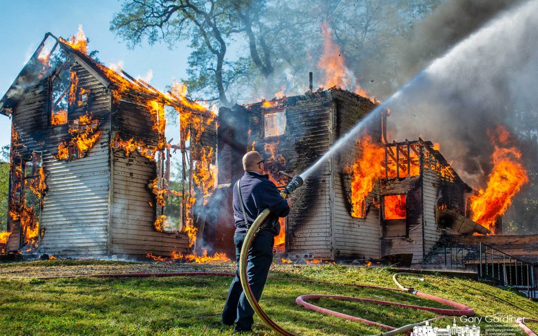 Fire Chief Finishes The Job