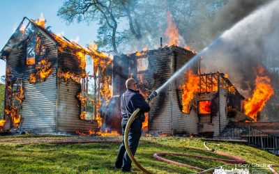Fire Chief Finishes The Job