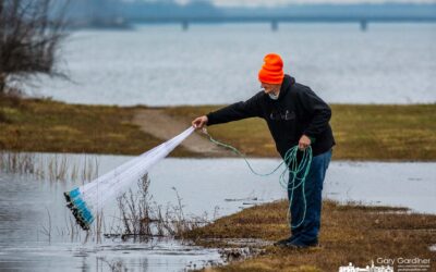 Cleaning The Cast Net