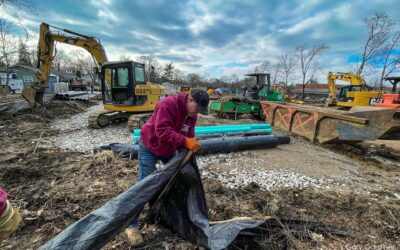 Resetting Silt Fencing
