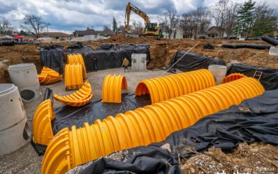Underground Stormwater Holding Pond