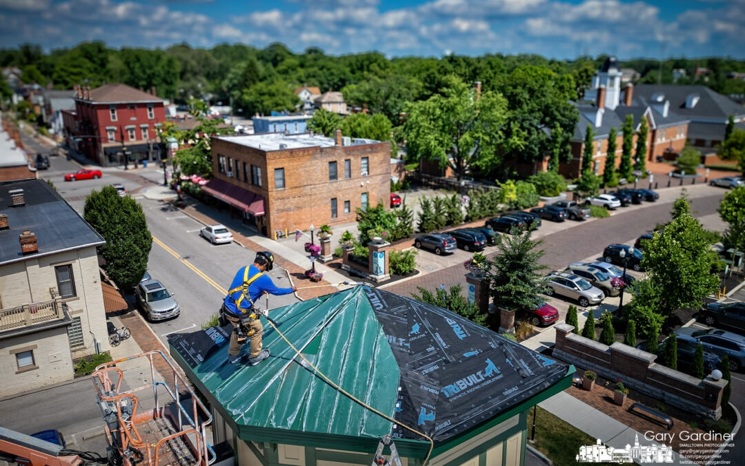 Roofing Uptown’s Newest Turret