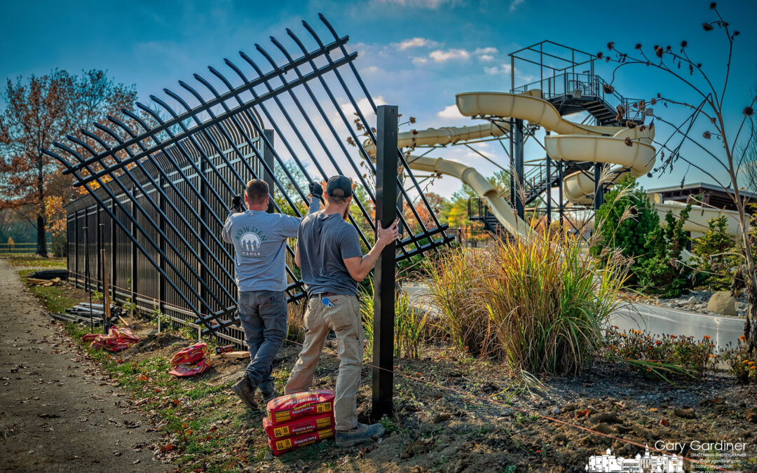 Finishing The Fencing