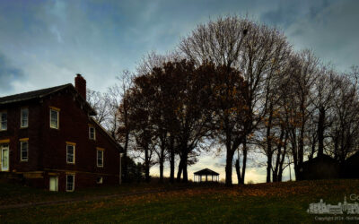 Winter Evening On The Farm