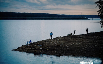 Family Fishing At Red Bank