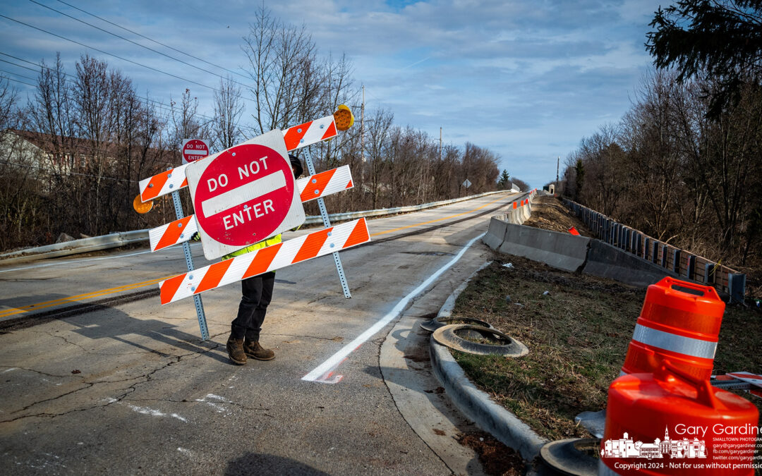 Traffic Barriers Removed