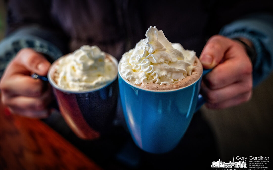 Cold Afternoon. Hot Chocolate. Whipped Cream.