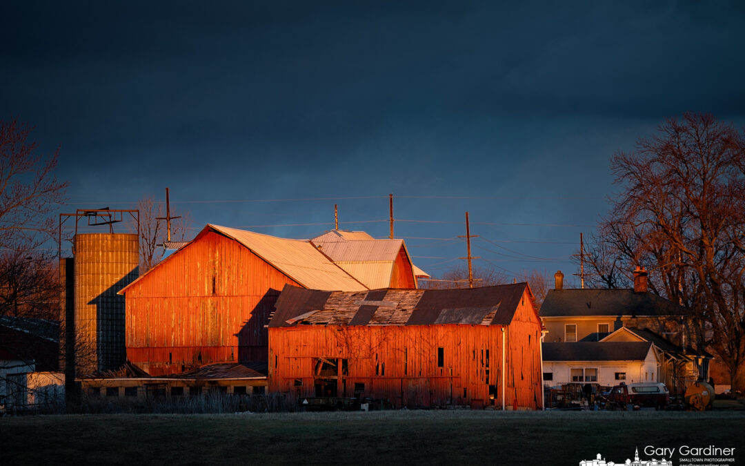 Winter Sunset At Yarnells