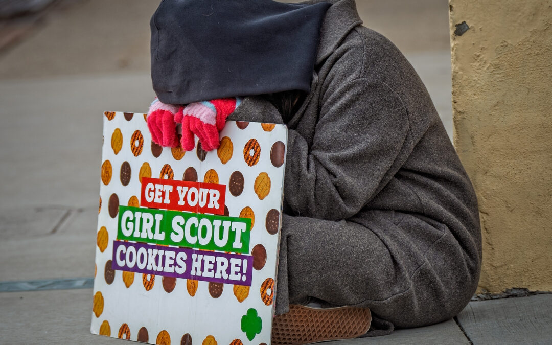 Cold Can’t Stop Cookie Sellers