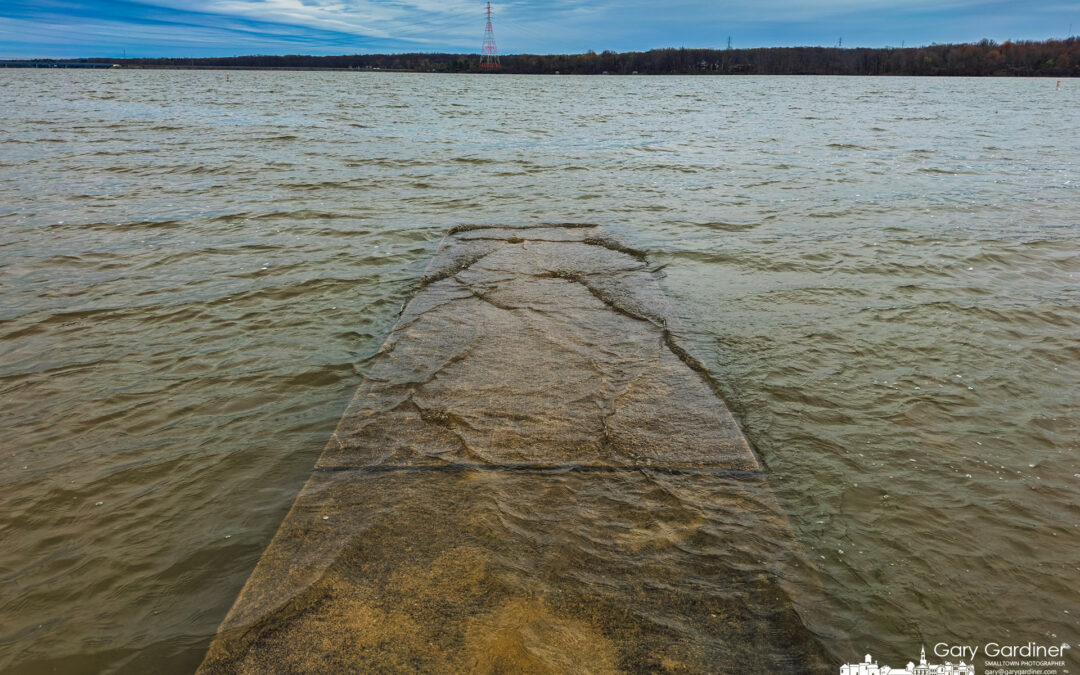 Dock Under Water At Hoover