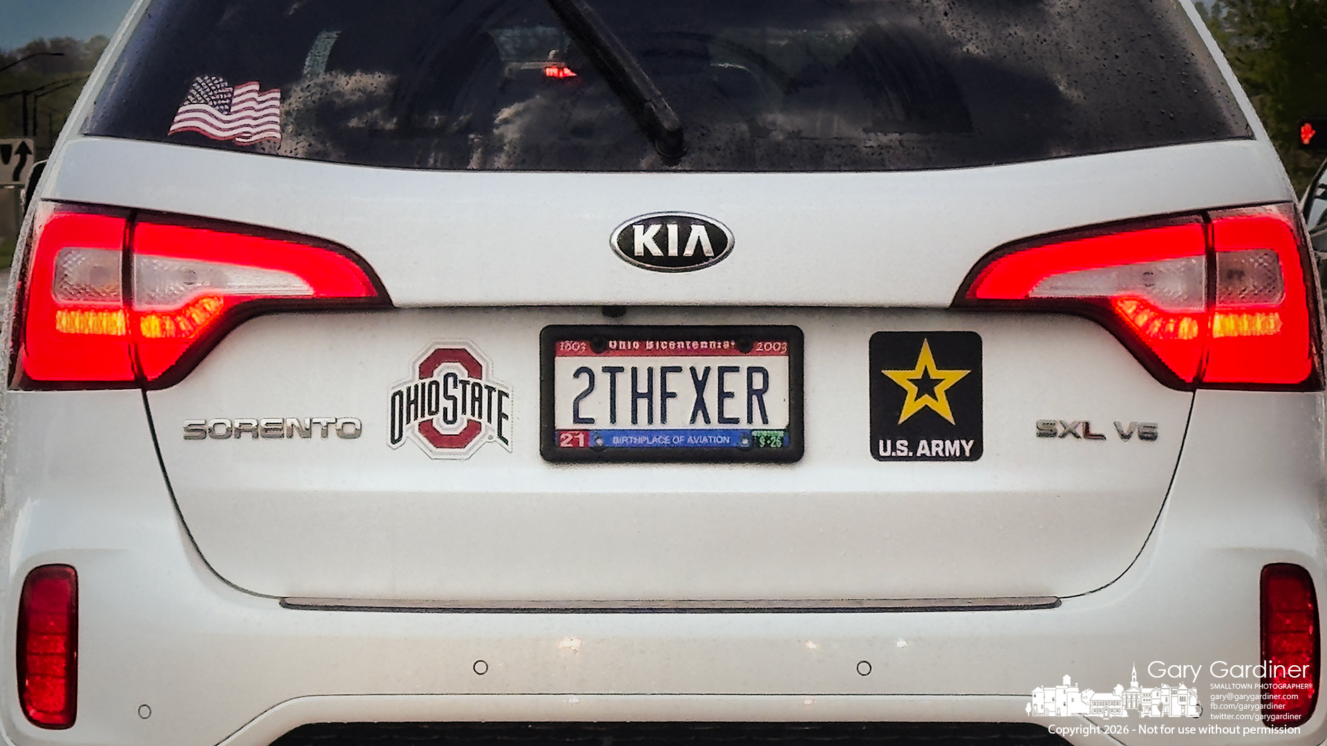 Number 3 of 250 Westerville flag photos for 2026. (My Final Photo for April 22, 2026, by Gary Gardiner)