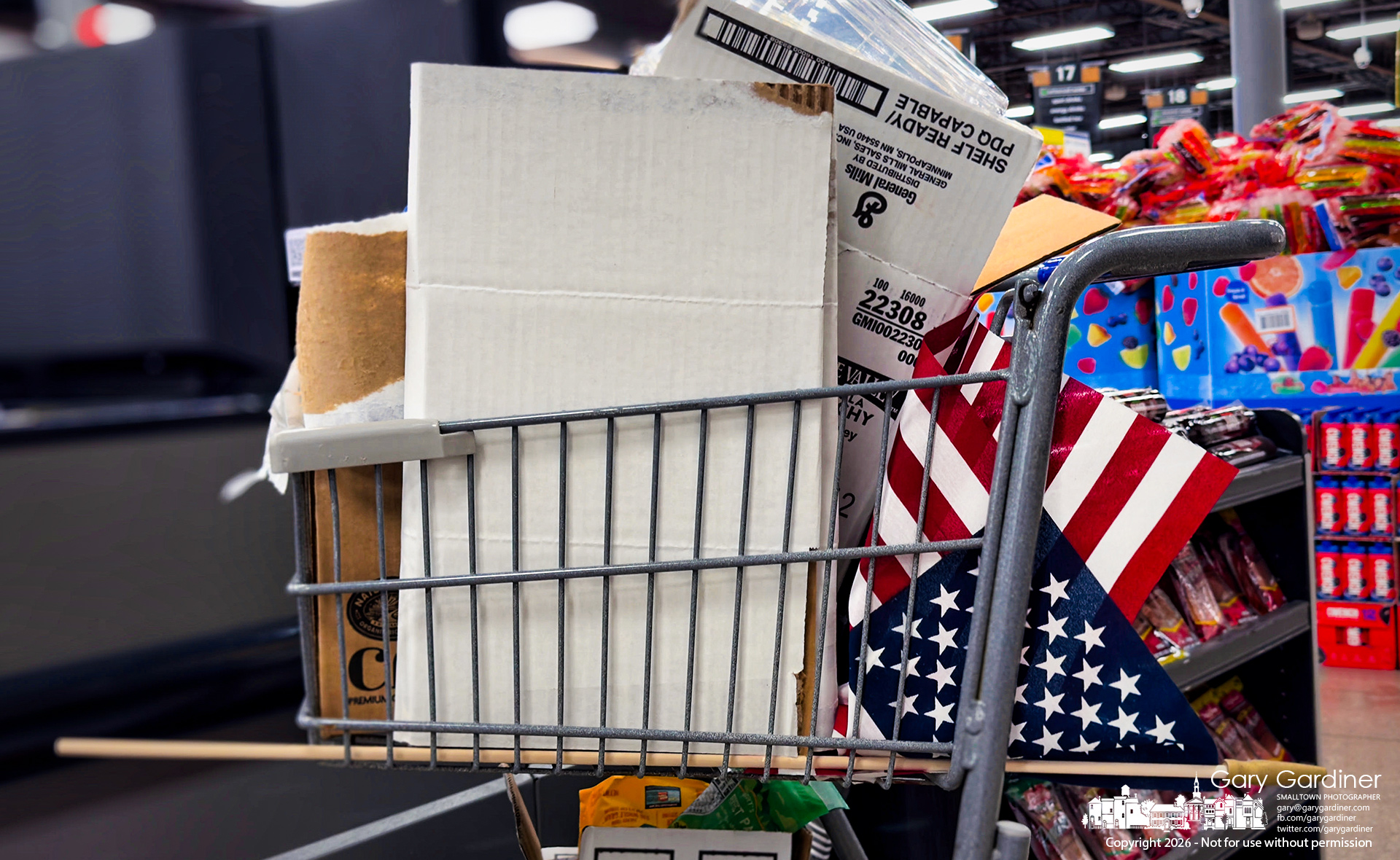 Number 8 of 250 Westerville flags for 2026. (My Final Photo for April 25, 2026)