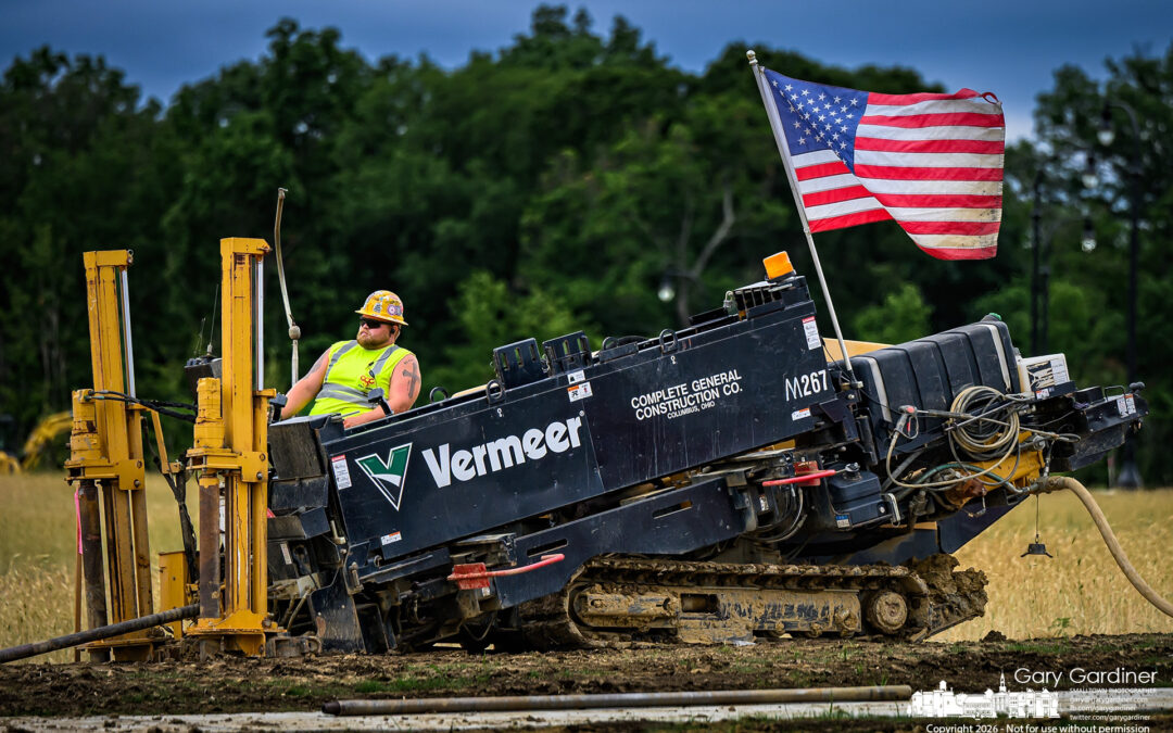 One of 250 flags in Westerville -June 22, 2026