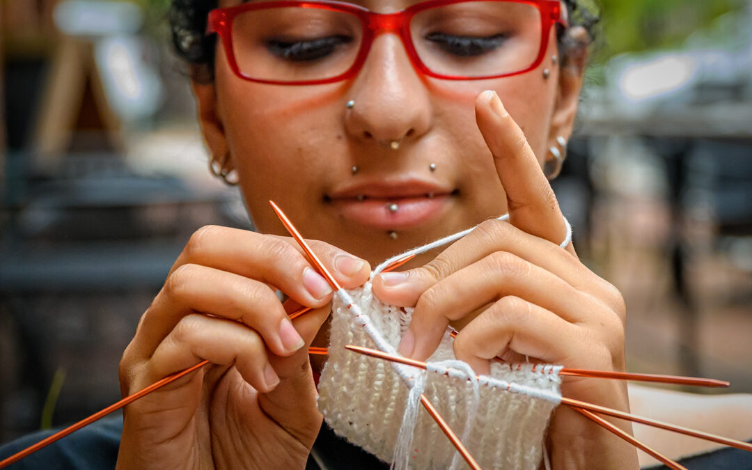 Knitting Quiet Time